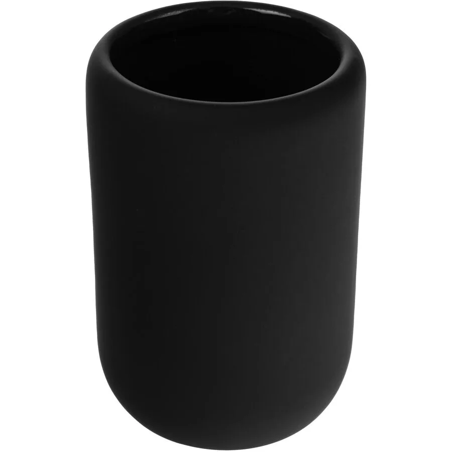 Zahnbecher COCON Schwarz Keramik D 7.5 H 12 cm