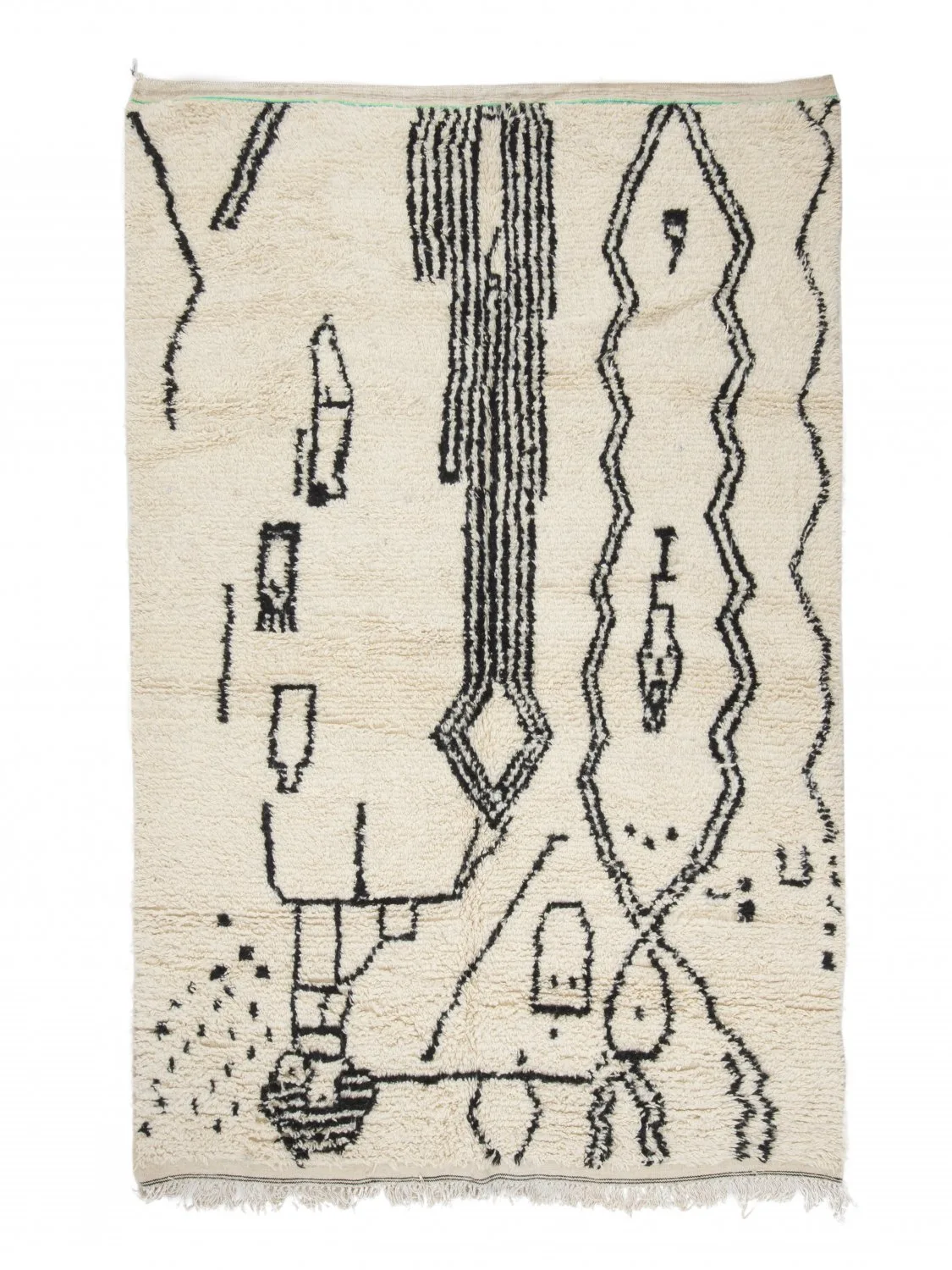Kelim-teppe Marokkansk Azilal 300 x 190 cm (Størrelse: 300 x 190 cm)