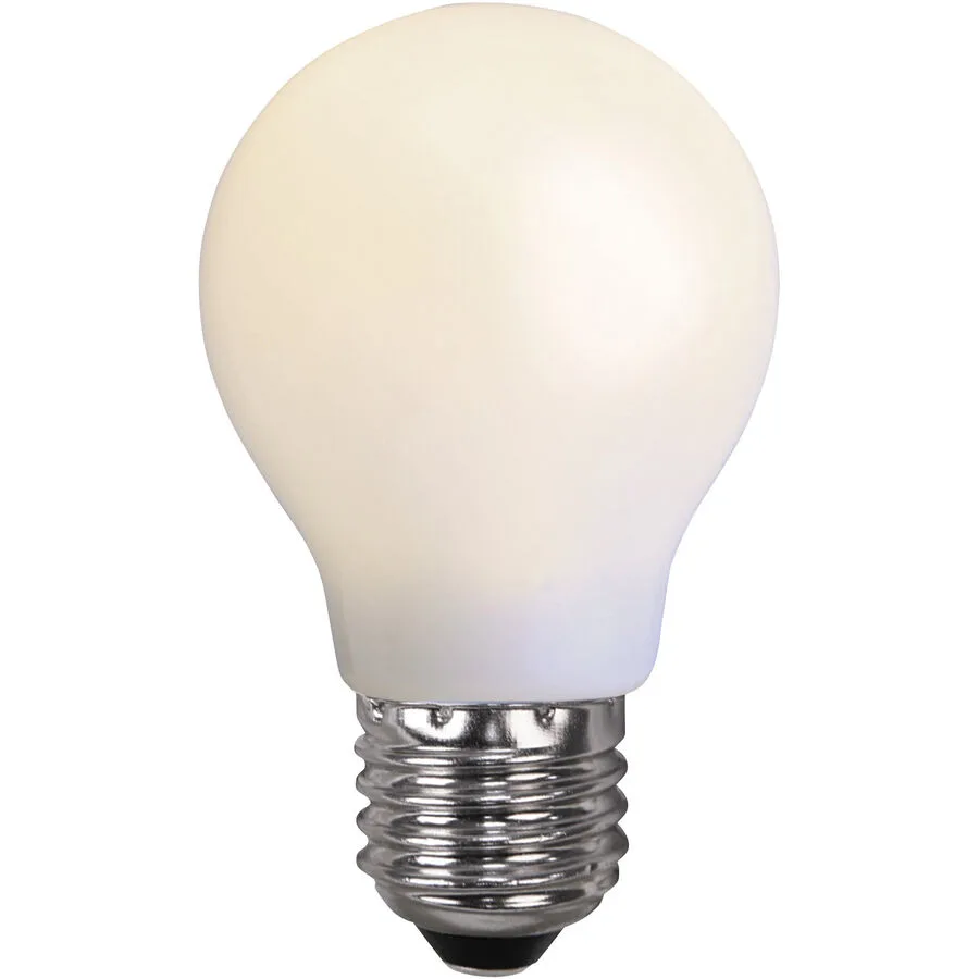 Bulbs Leuchtmittel Bulb Outdoor Kunststoff E27 0.9 W - Farbe: weiss - Material: Polycarbonat - LED - Lichtfarbe: Warmweiss - LED Leuchtmittel