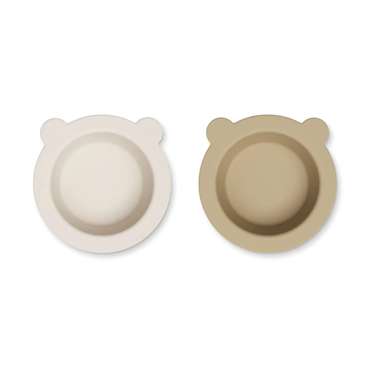 Liewood Peony Schale mit Saugnapf Ø16 cm 2-teilig Sandy-Oat