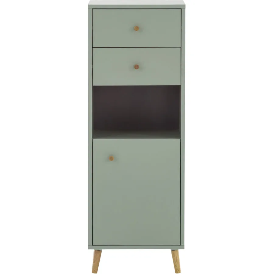 Highboard Elmeri pistache Holzwerkstoff B 40 H 113 cm