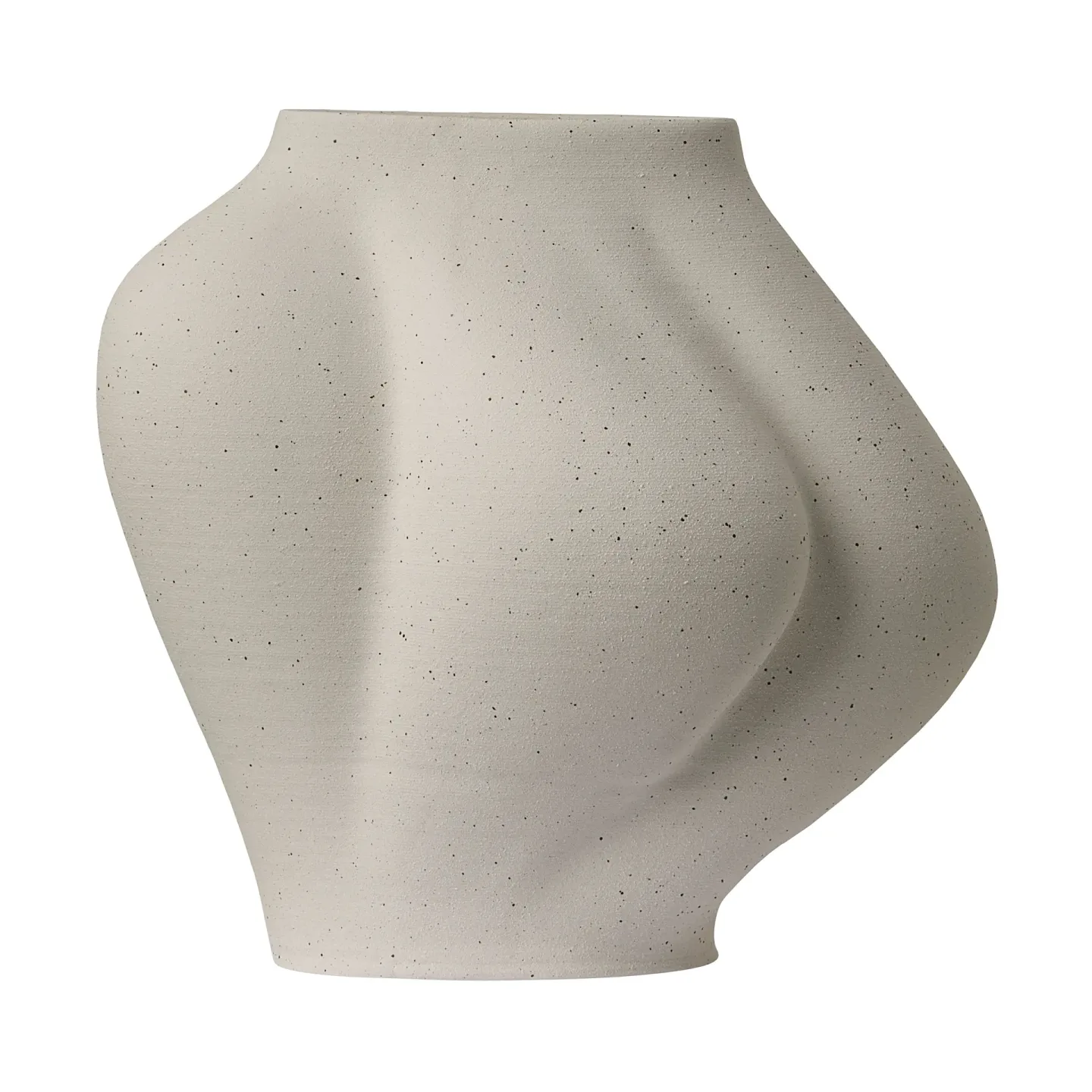AYTM Saltare Vase Cream, Ø15x25 cm