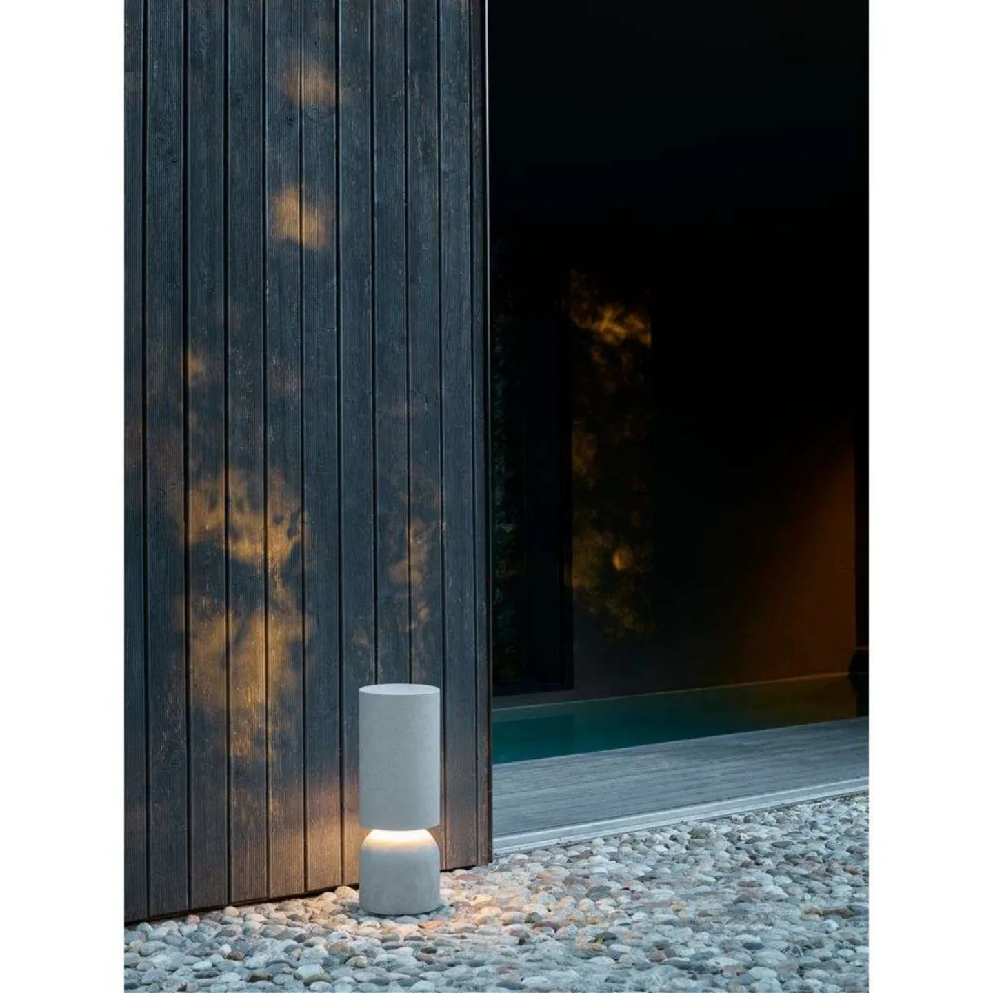 Nui B Gartenleuchte Concrete - Luceplan - Terrasse - Beton