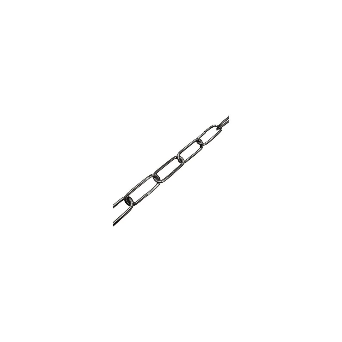 Metervara kätting svartkrom 41x12 mm