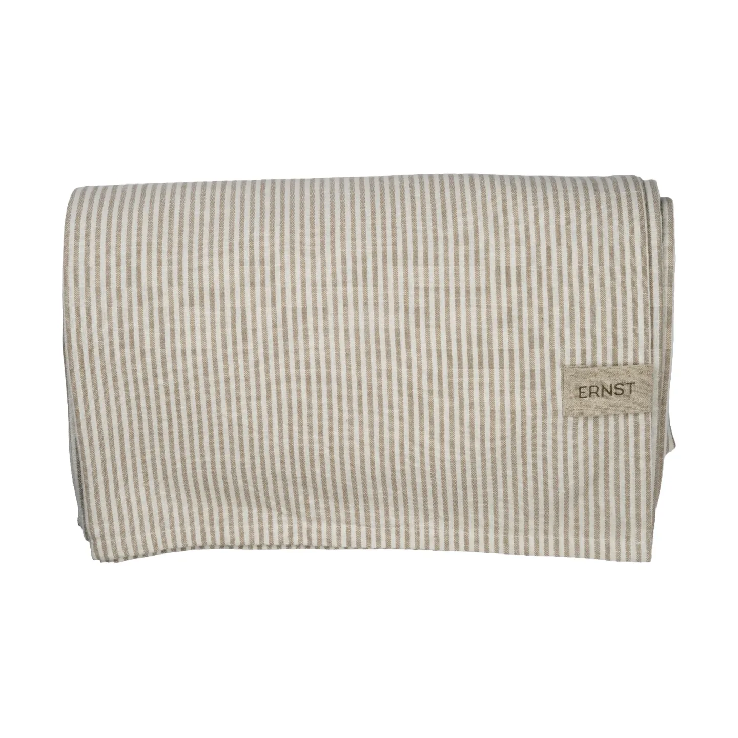 ERNST Ernst Tischdecke schmale Streifen 145x300 cm Beige-Weiß
