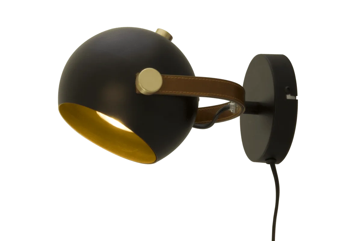 Aneta Lighting - Bow - Sänglampa - Svart