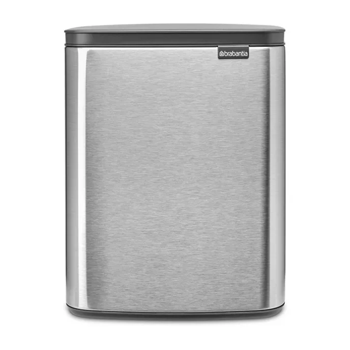 Brabantia Bo Abfalleimer 12 L Edelstahl matt gebürstet