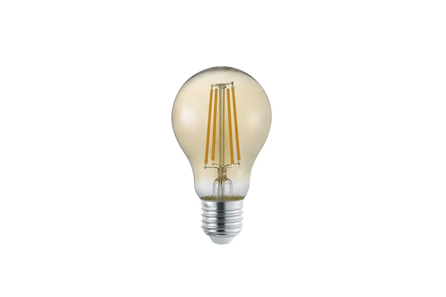 LK LED E27 filament classic 4W 470lm 2700K brun - Brun