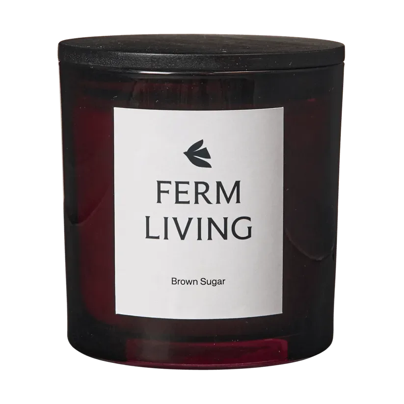 Ferm Living Vitto Duftkerze 45 h Dark Grape
