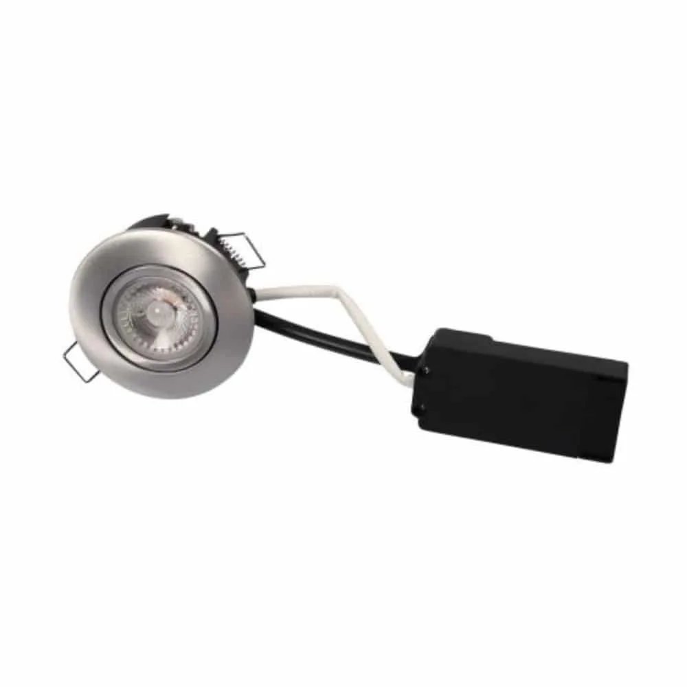Luna Spot Låg profil IP44 Dim 930 Borstad aluminium