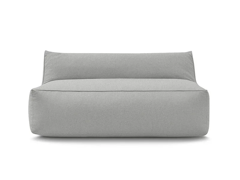 Sessel mit Schlaffunktion BOBOCHIC RIVIERA Stoff hellgrau