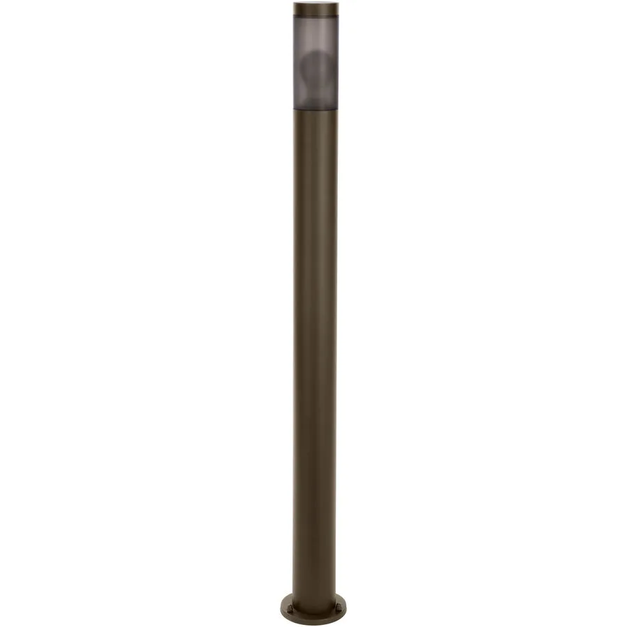 Eglo Stehlampe aussen Helsinki Rot Edelstahl 110 cm - Farbe: rost