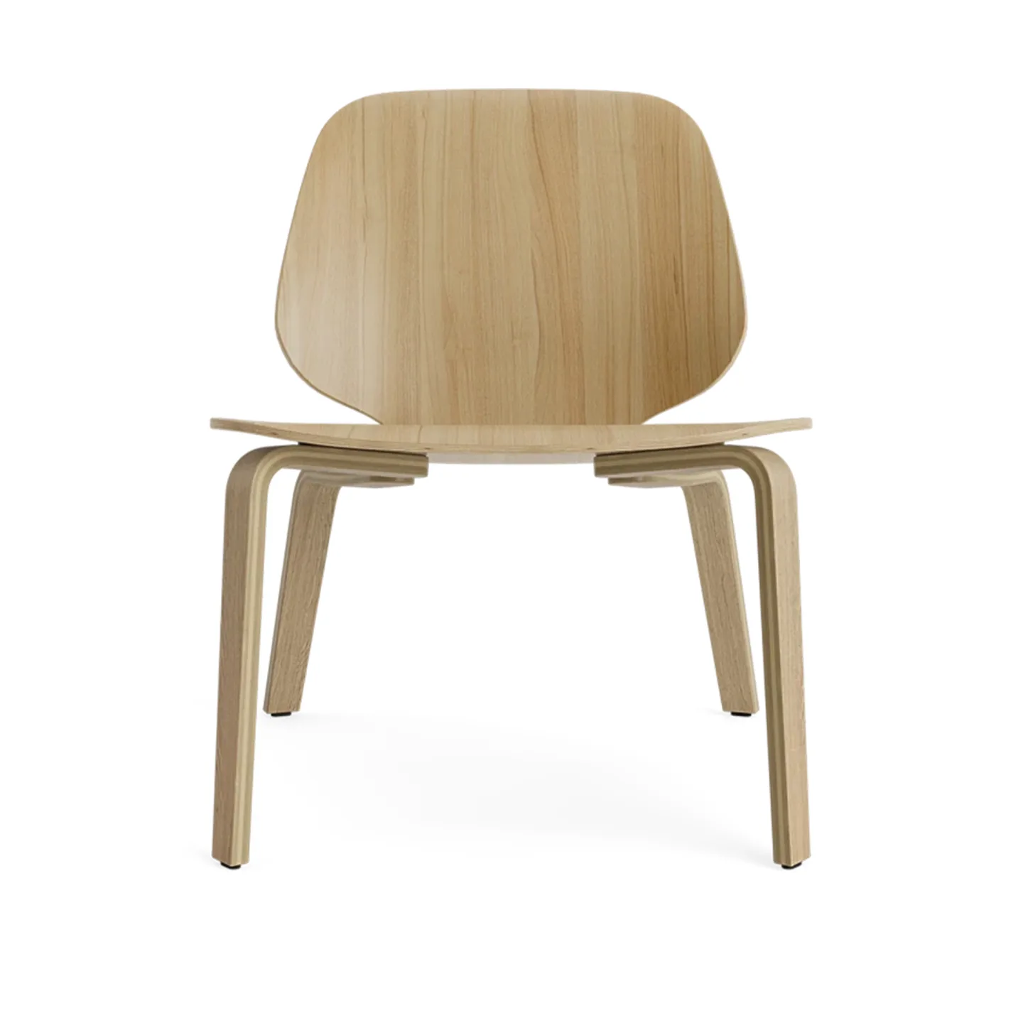 Normann Copenhagen - My Chair Lounge Wood Oak - Fåtöljer - Nicholai Wiig Hansen - Träfärgad - Trä