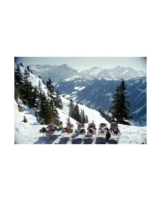 Lounging in Gstaad