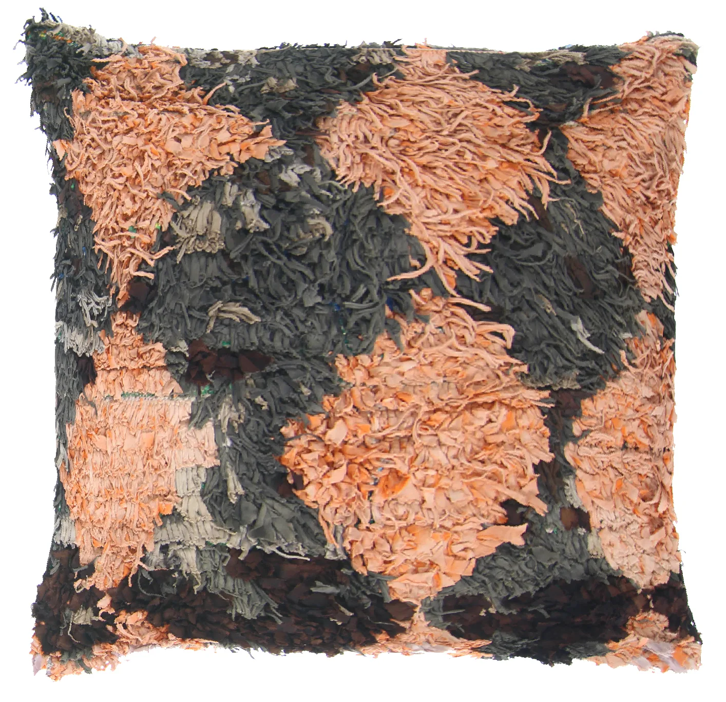 Putetrekk - Boucherouite 75 x 75 cm (Size: 75 x 75 cm)