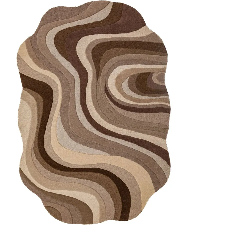 Teppich Elrosa NATUR Turbulenzen 100% WOLLE 200 x 290 cm