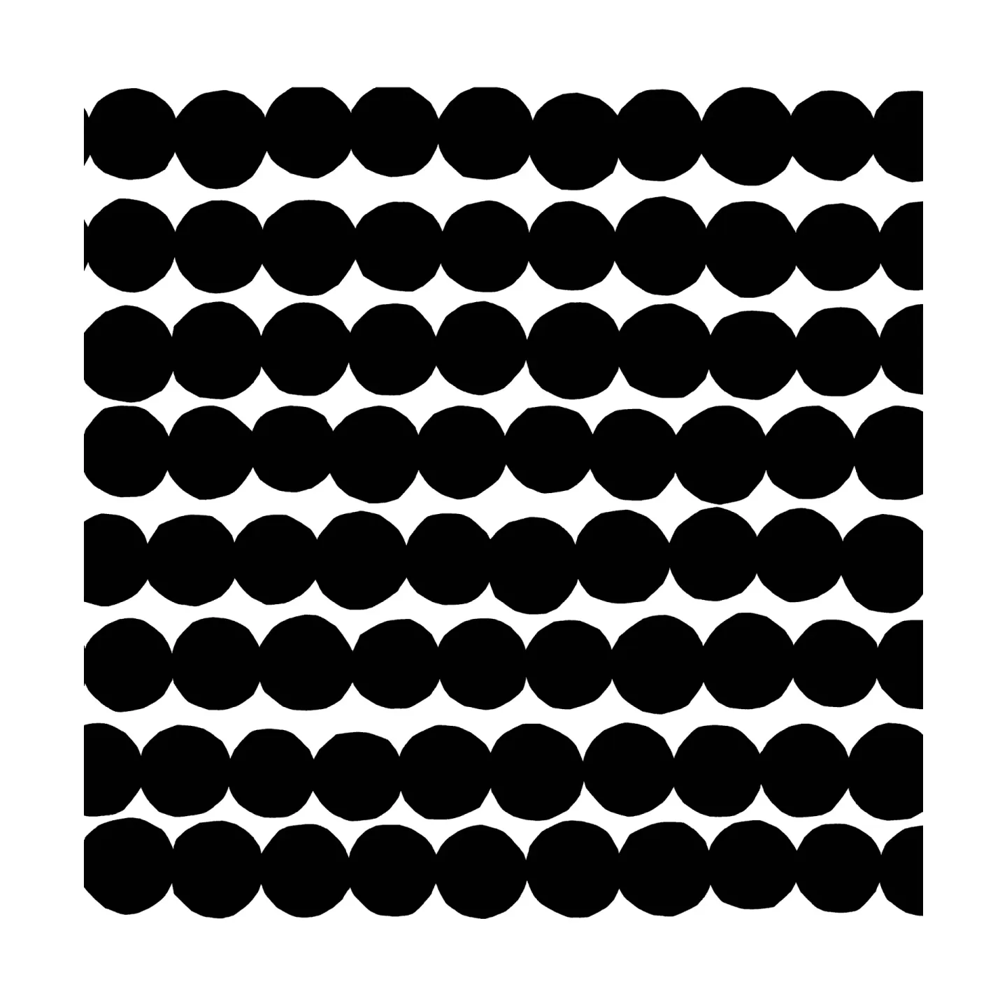Marimekko Räsymatto Serviette 33 x 33cm 20er Pack Black-White