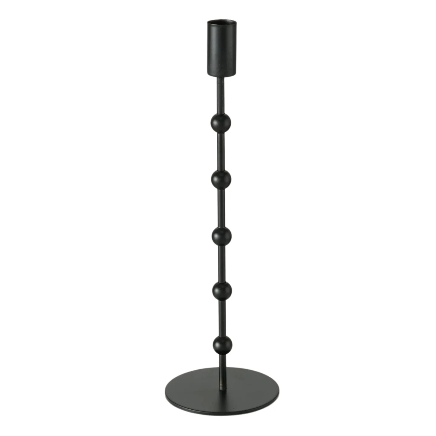 Boltze Kerzenständer Kimberly, Eisen, Schwarz | Schubiger Möbel