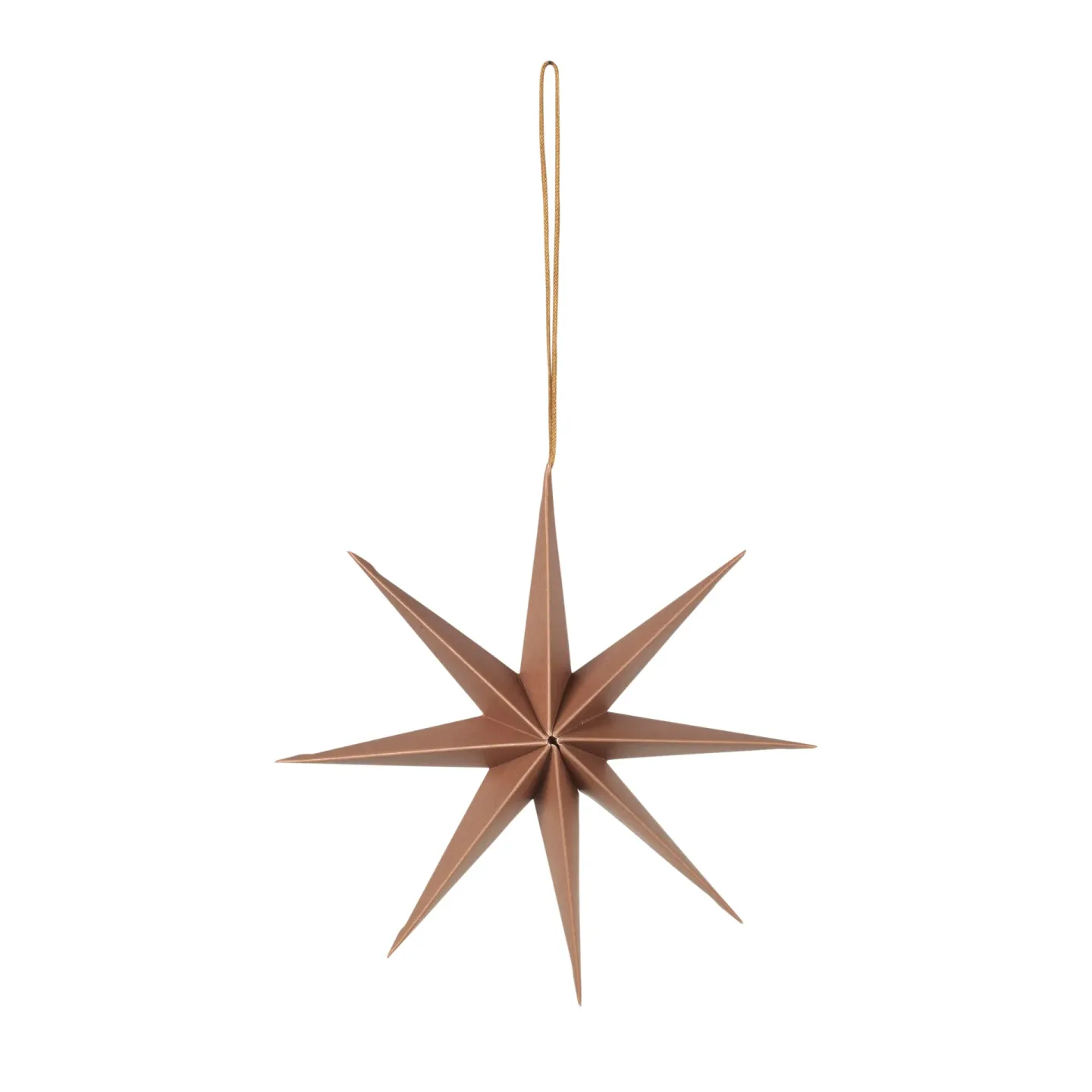 Broste Copenhagen Star pappersstjärna Ø15 cm Indian tan
