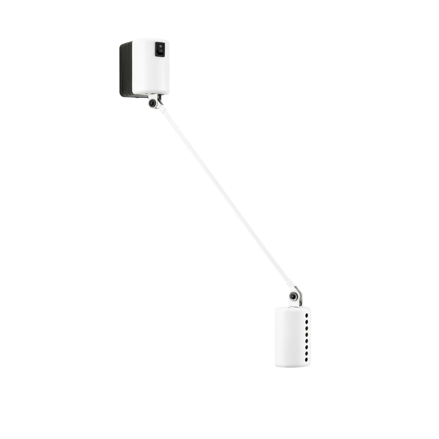 Lumina - Daphine Parete 35 LED vägglampa matt white - Sänglampor - Tommaso Cimini - Vit - Metall