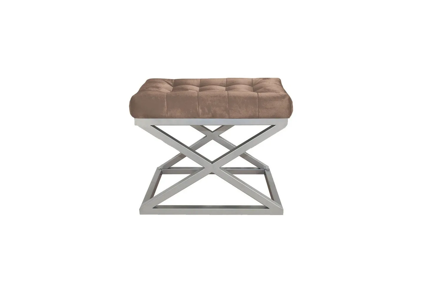 Gillie Sittpuff 40 cm - Silver/Brun