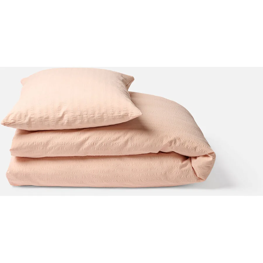 Journey Living Duvetbezug Kemeri peach Einfarbig Baumwolle 200 x 210 cm - Material: 100% Bio Baumwollle, GOTS zertifiziert