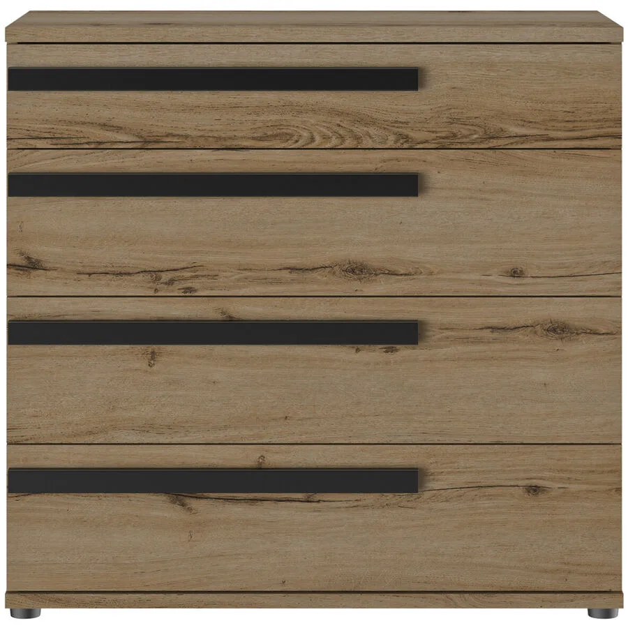 Kommode Enza Eiche Dekor Holzwerkstoff B 94 H 90 cm