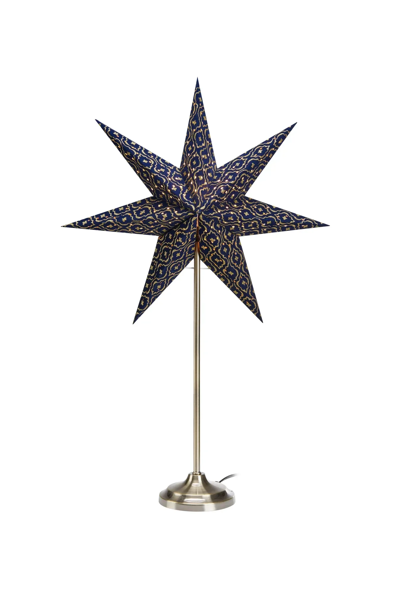 Baroque Tischstern Blau