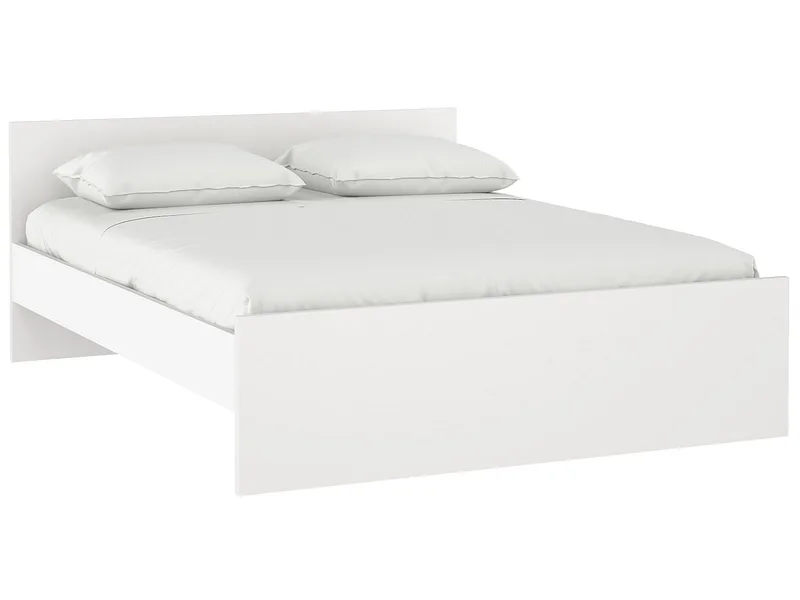 Bett NAIA 160x200cm spanplatte weiss