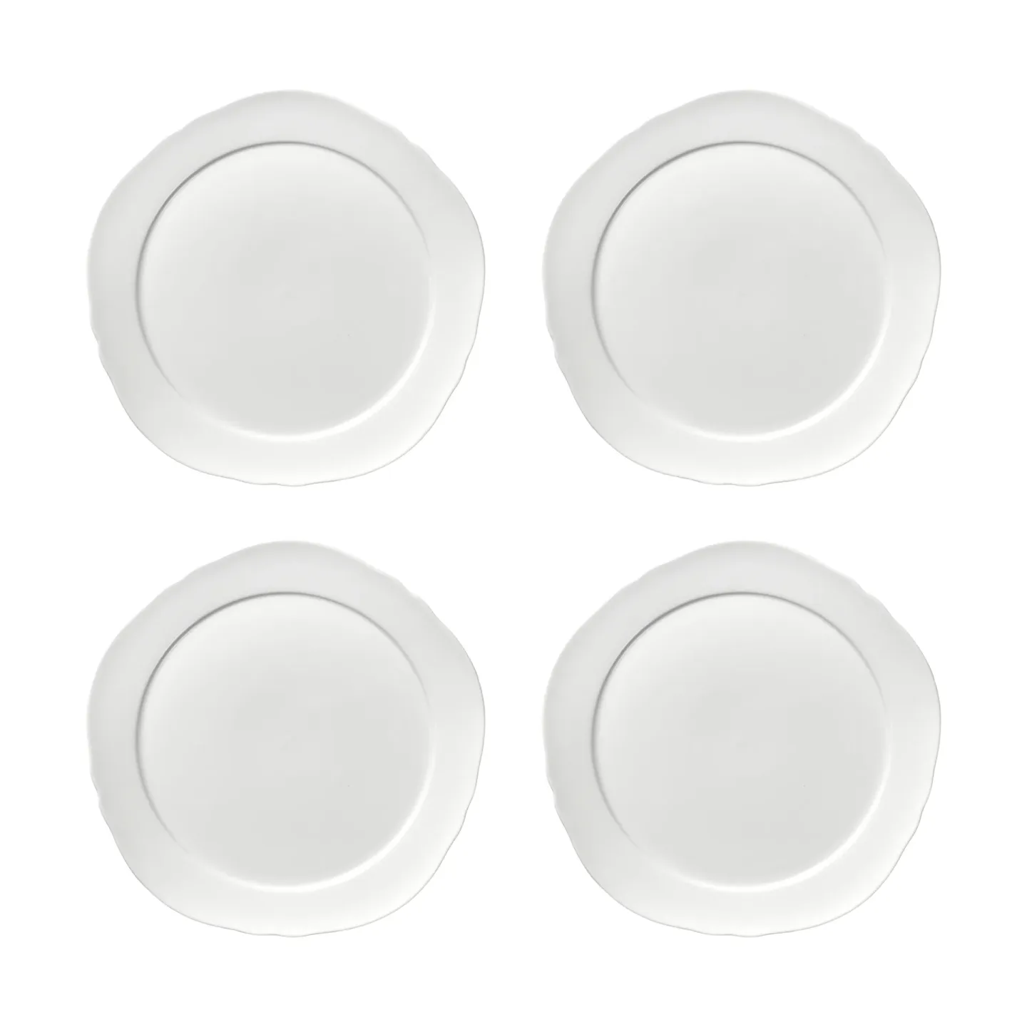 Serax Silhouette Teller S Ø20,6 cm 4er pack White