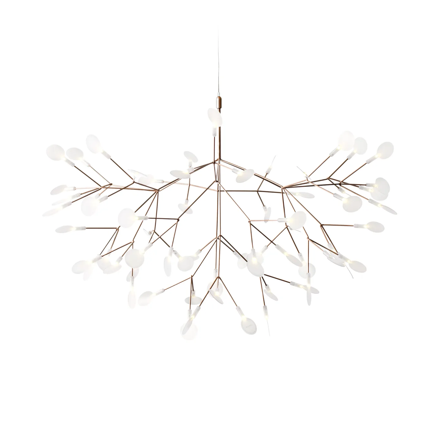 Moooi - Heracleum III, Suspended Large Copper - Takkronor - Bertjan Pot - Koppar