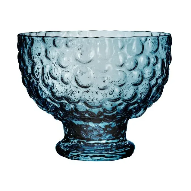Kosta Boda Moss Schale zirkulär 19 cm Blau