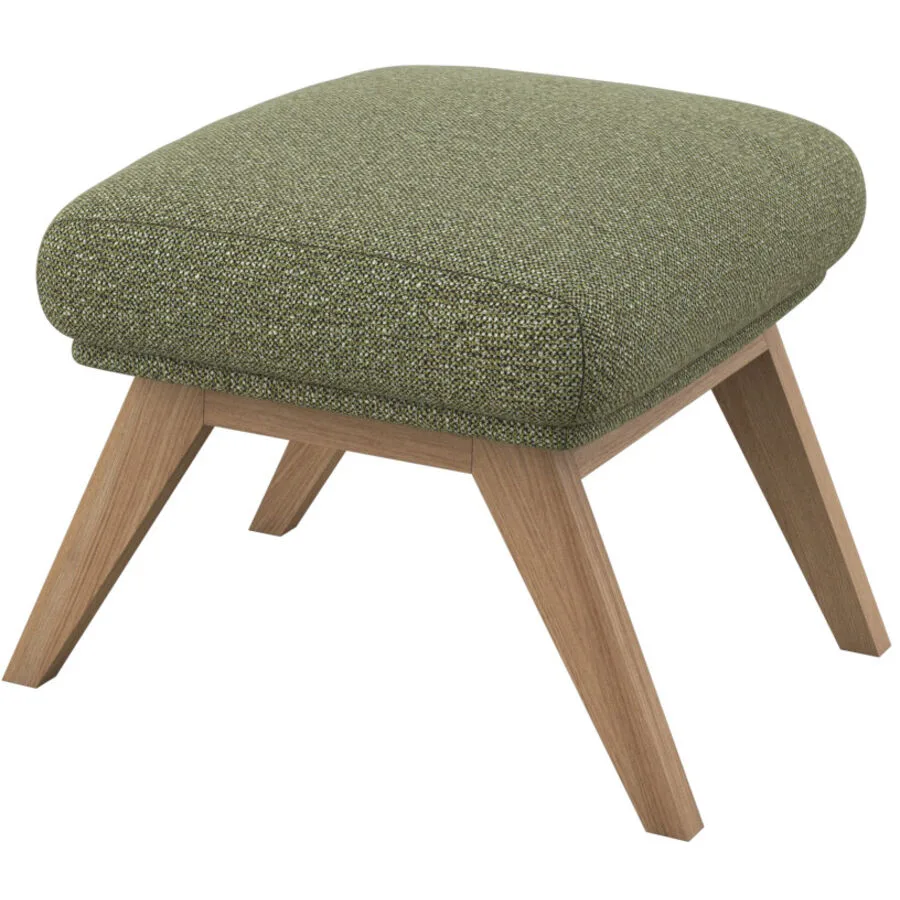 Hocker Halani moosgrün Stoff B 41 T 54 H 41 cm