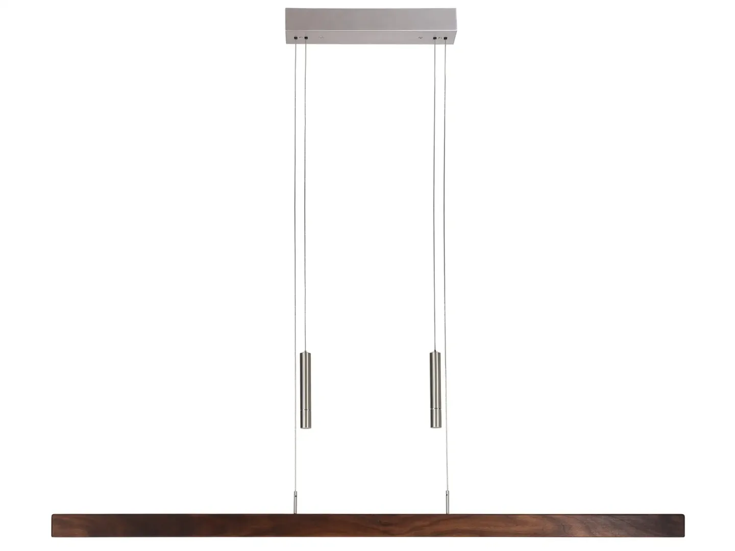 HerzBlut Balkenlampe Leana Nussbaum B: 121cm Holzfarbig | Schubiger Möbel