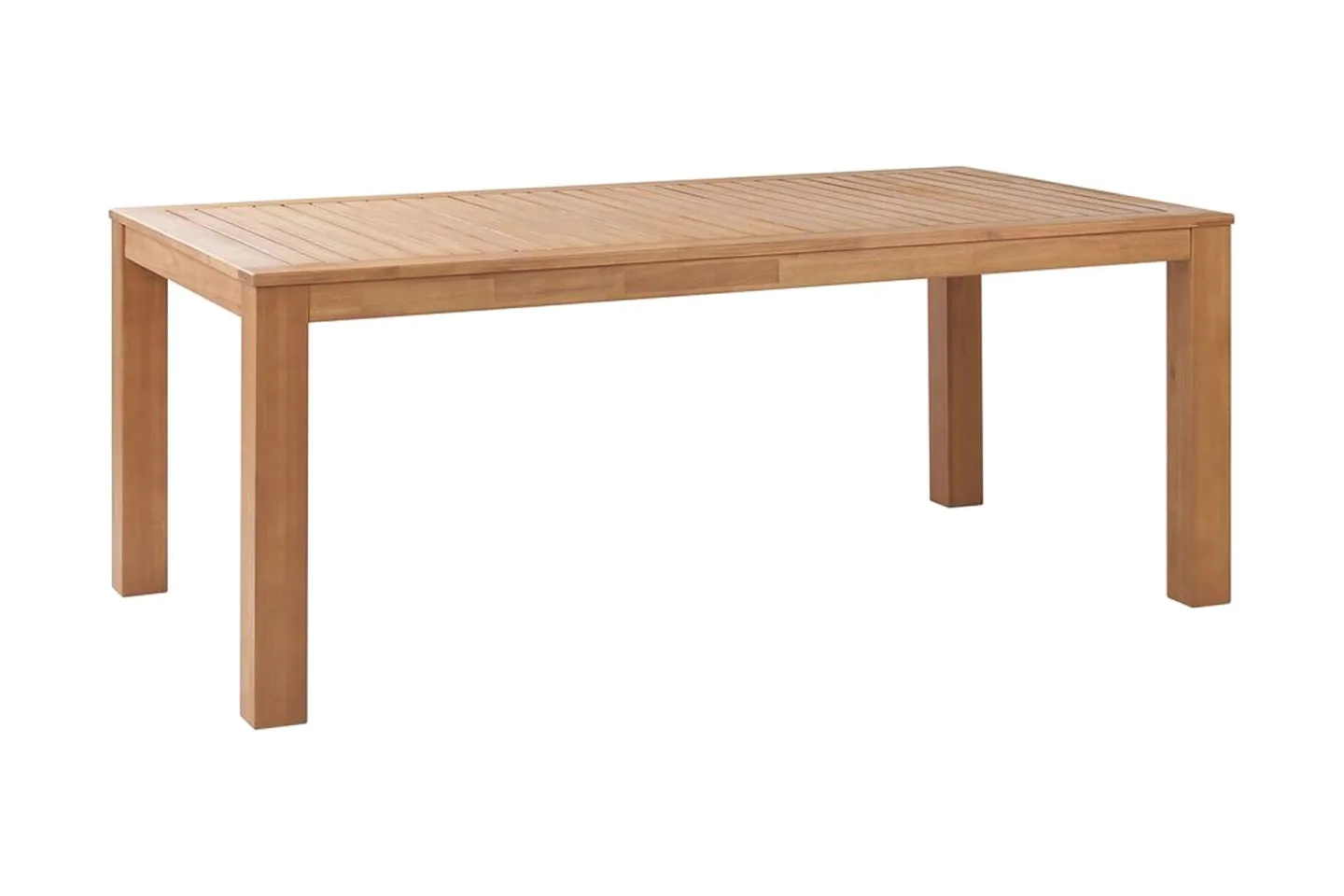 Trädgårdsbord Eukaliptus 190 x 105 cm MONSANO - Brun