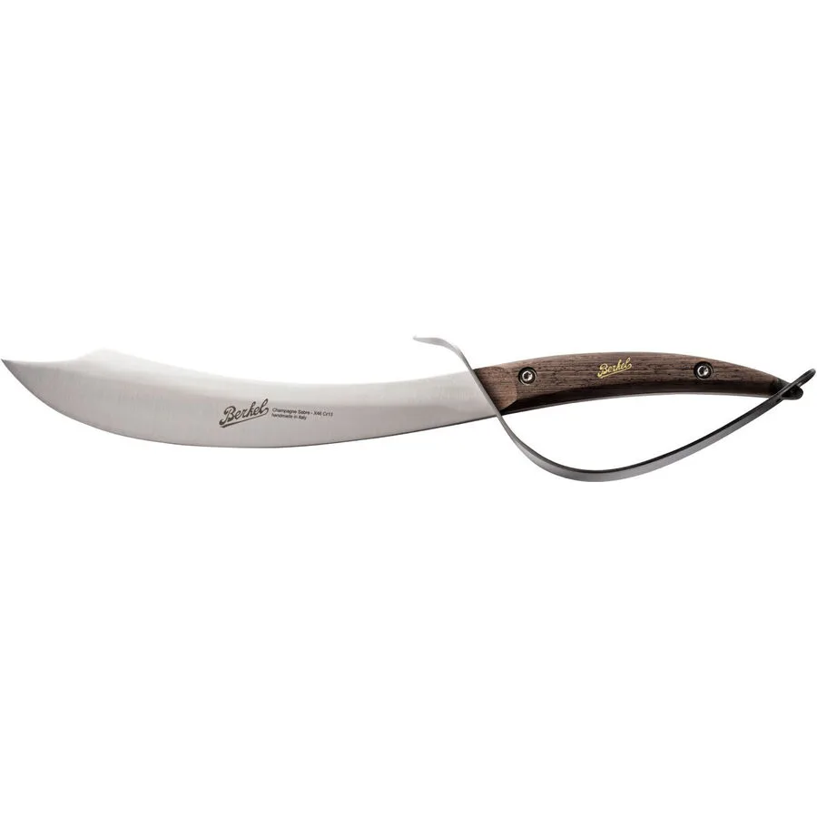 Berkel Champagnersäbel Elegance dunkelbraun Edelstahl T 10 cm 0.5 kg