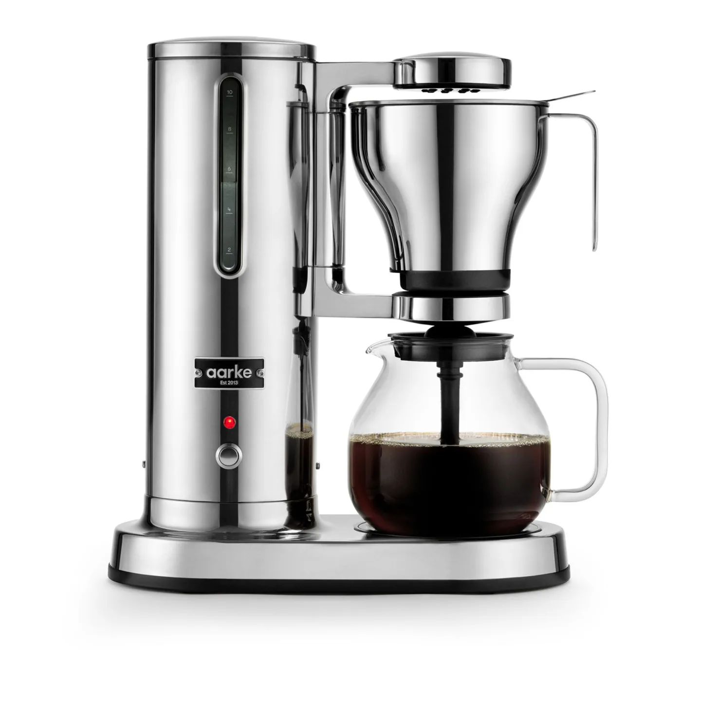 Aarke - Coffee Maker Stainless Steel - Kaffemaskiner och kaffebryggare - Carl Ljungh,Jonas Groth - Silver - Metall