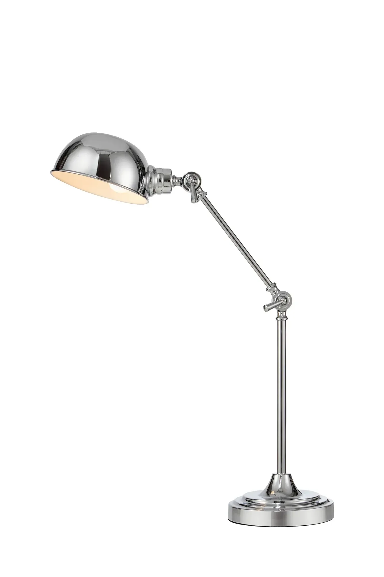 Portland Schreibtischlampe Chrom