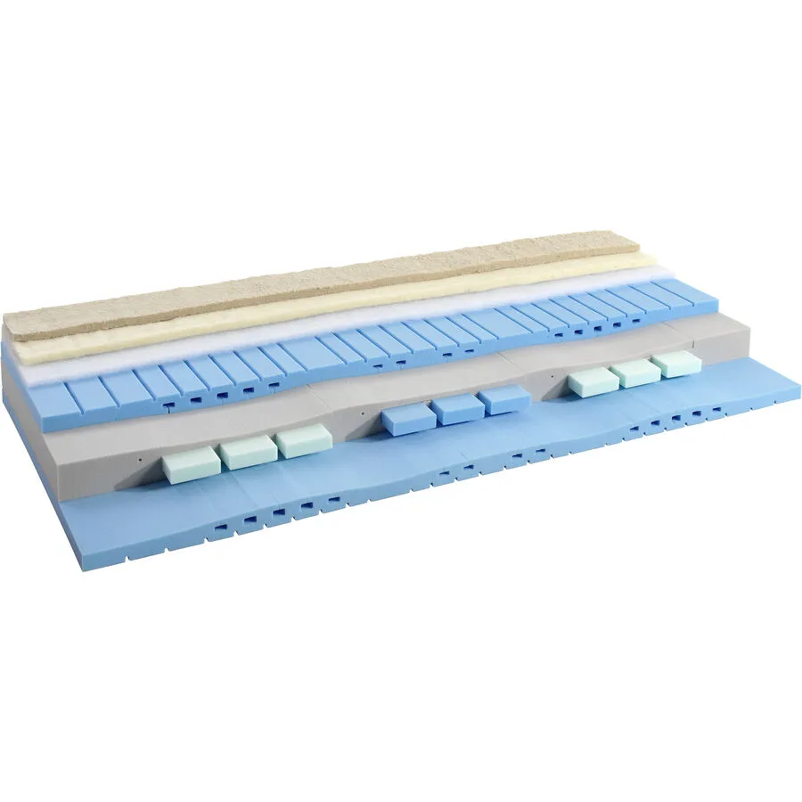 Robusta Matratze Supra Cell soft Weiss Schaumstoff 80 x 200 cm - Schweizer Möbelhersteller