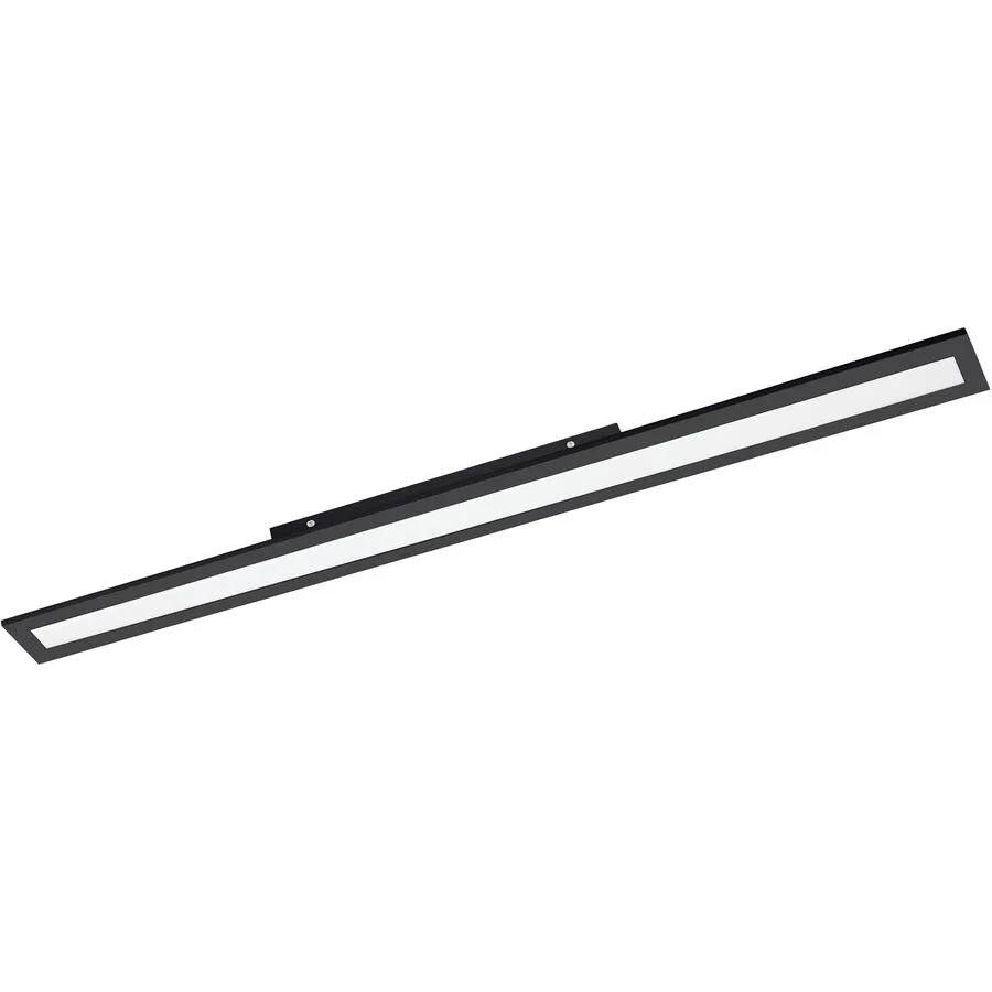 Eglo Deckenlampe Salobrena 1 Schwarz Aluminium 10 cm 4.5 cm - LED - Lichtfarbe: Helles Neutralweiss - LED Energiesparlampen