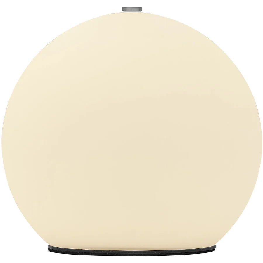 Designer-Tischlampe Bankamp Globe aluminium matt dimmbar D 20 cm H 19 cm - LED - Lichtfarbe: Extra warmweiss - Material: Aluminium/Acryl -