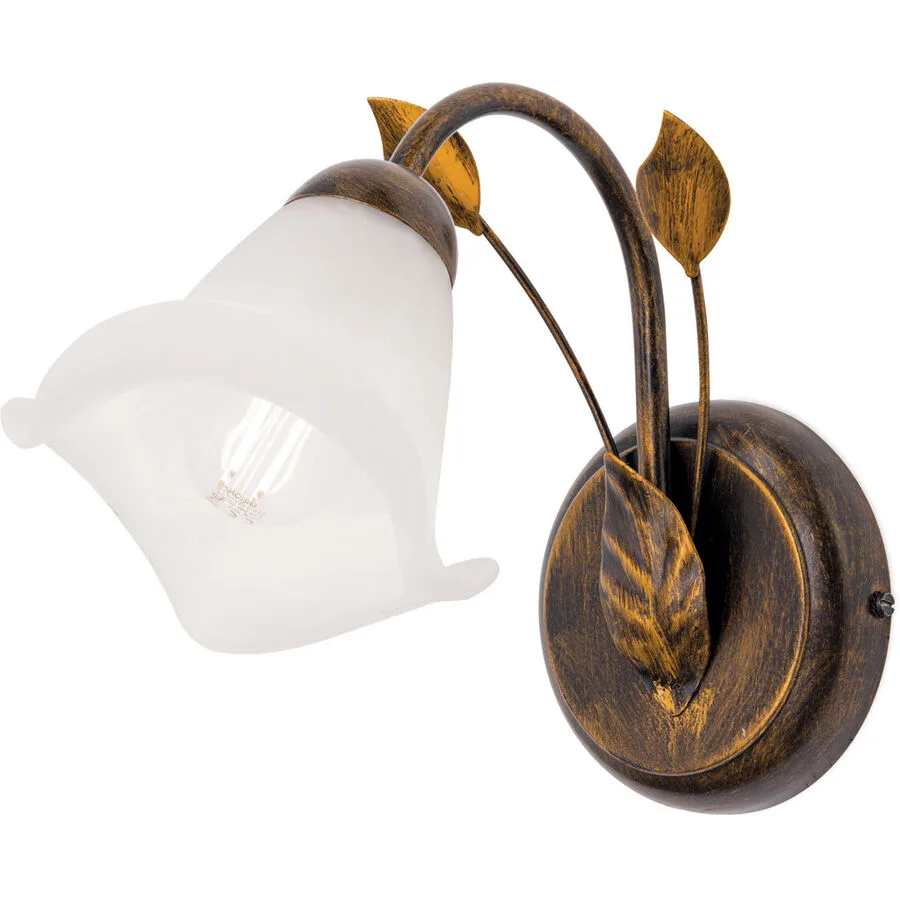 Wandlampe Sisi Stahl 25 cm - Farbe: Antik