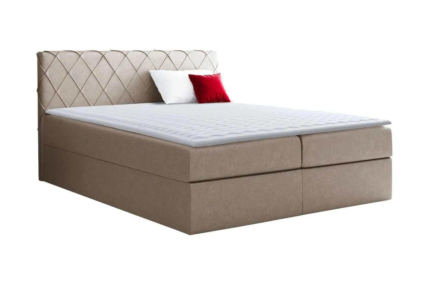 Korshavn Kontinentalsäng 160x200 - Beige