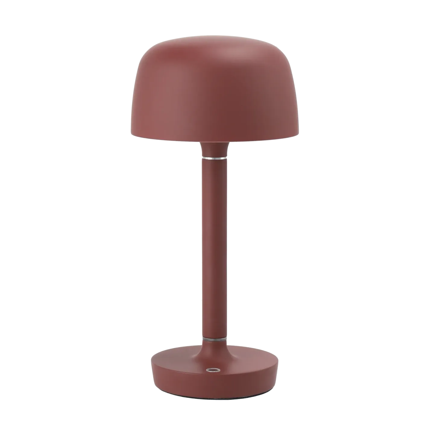 Scandi Living Halo tragbare Tischleuchte 25,5 cm Burgundy