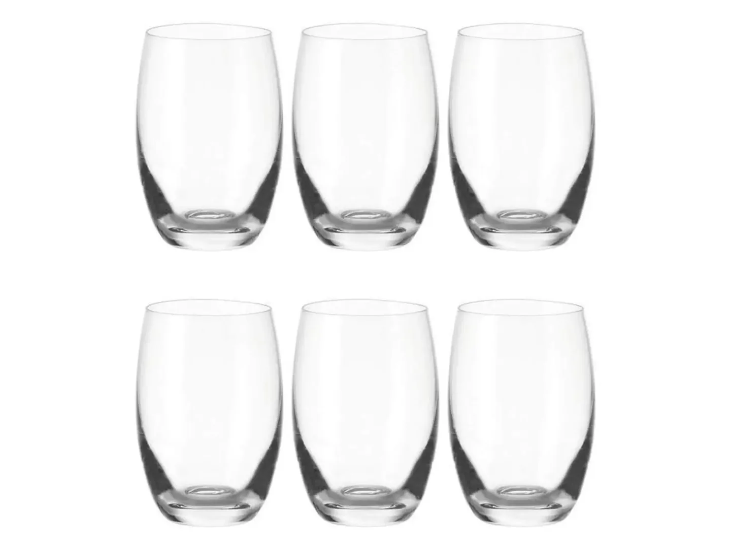 Alltron Trinkglas Cheers 4.6 Dl, 6 Stück Transparent | Schubiger Möbel