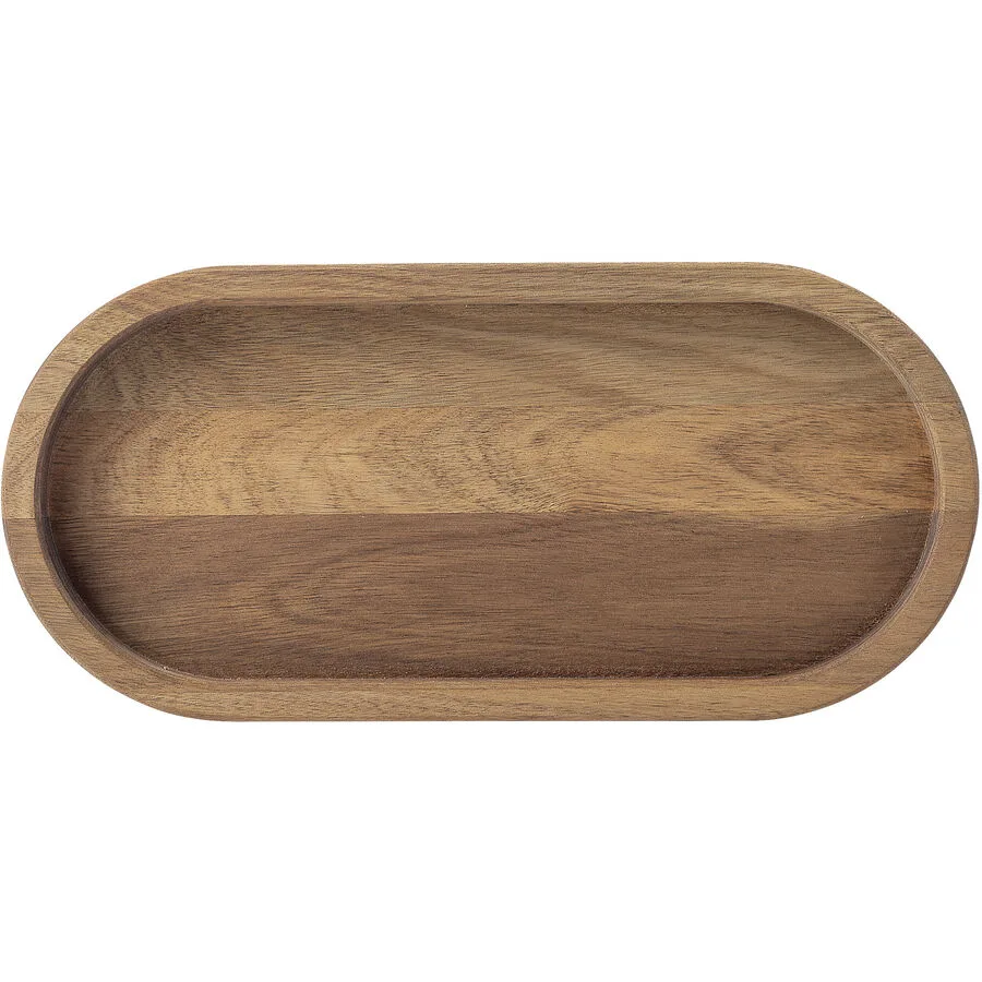 Tablett Ronda braun Akazie B 36 T 17 cm