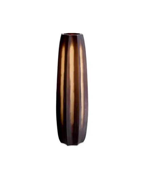 Tiara vase mørkebrun
