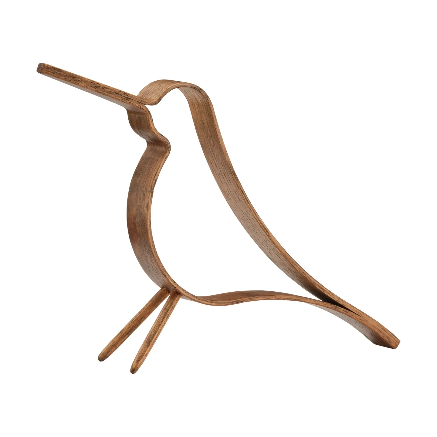 Cooee Design Woody Bird groß Dunkel gebeizte Eiche