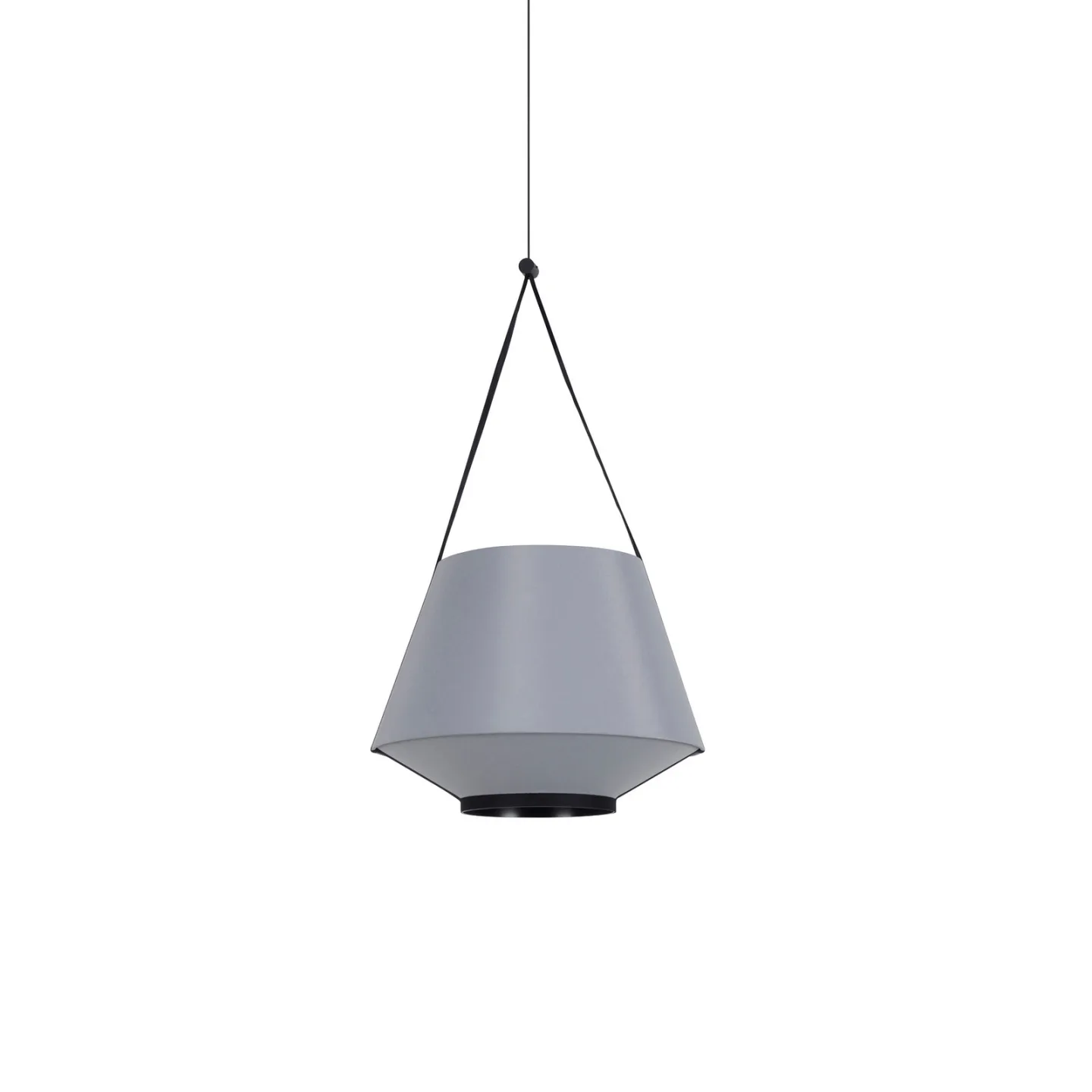 Carrie Pendel XS Grey - Forestier Carrie XS - Stue - Design - Stof / tekstil - Med én lyskilde
