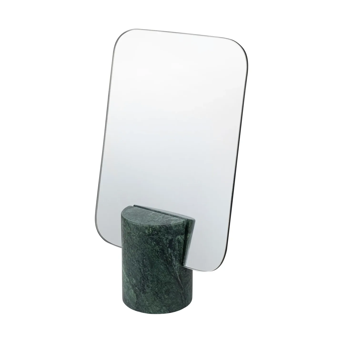 Mette Ditmer Marble bordsspegel Dark forest, 30 cm